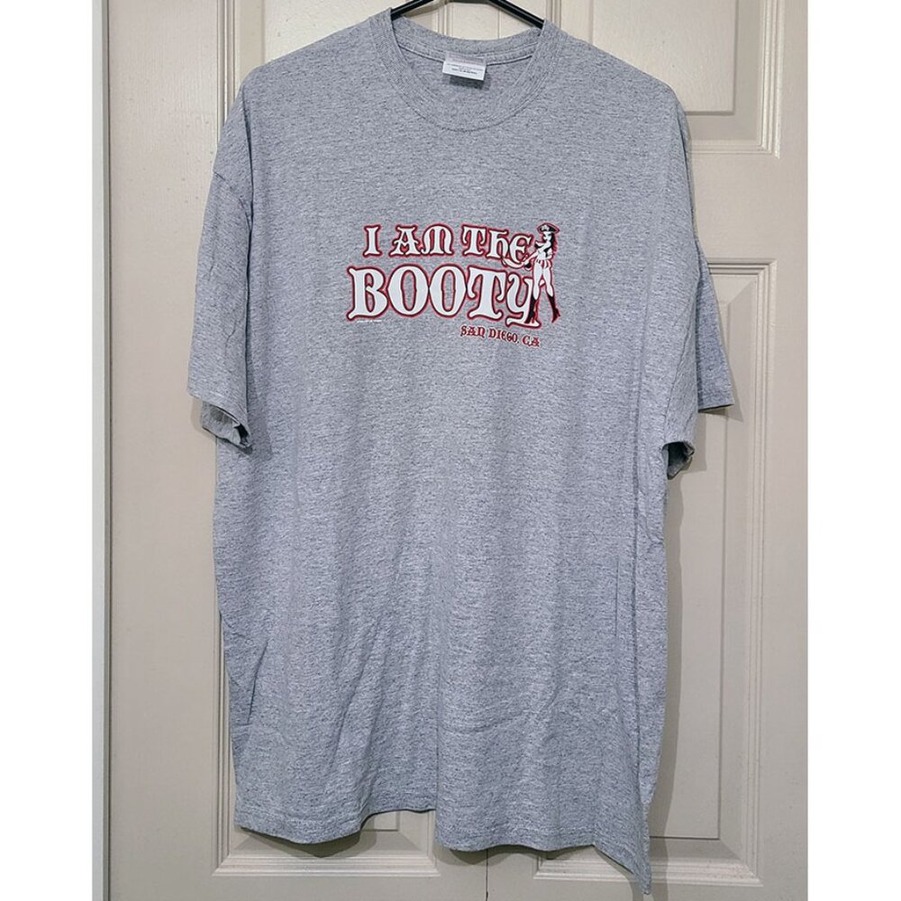 🆕️ Pirate Booty San Diego Gray Souvenir T-Shirt XL